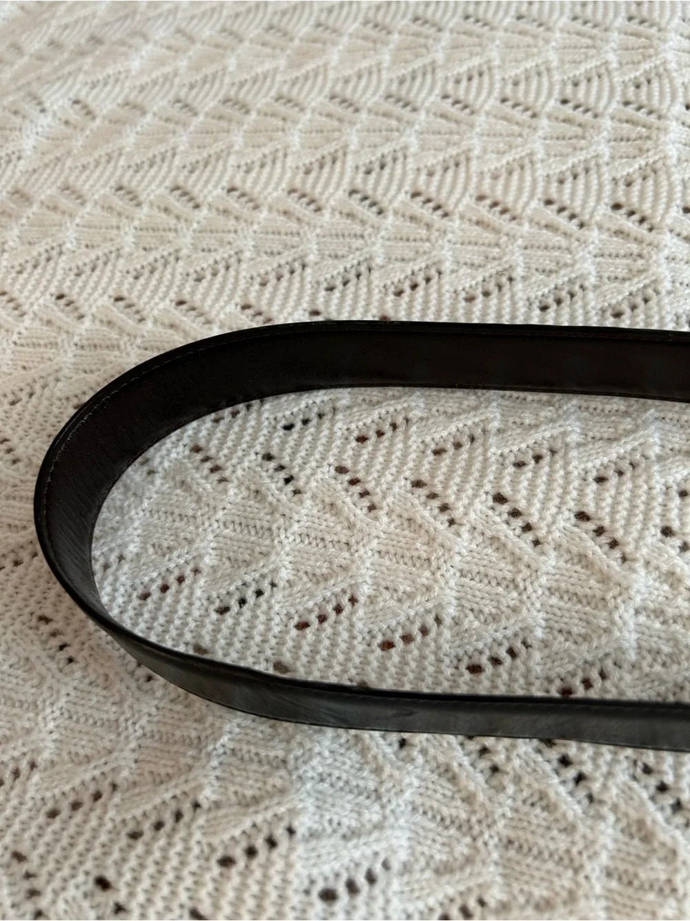 Vintage Gucci Black Leather Belt Two-Tone Gold Silver G Buckle Good Condition